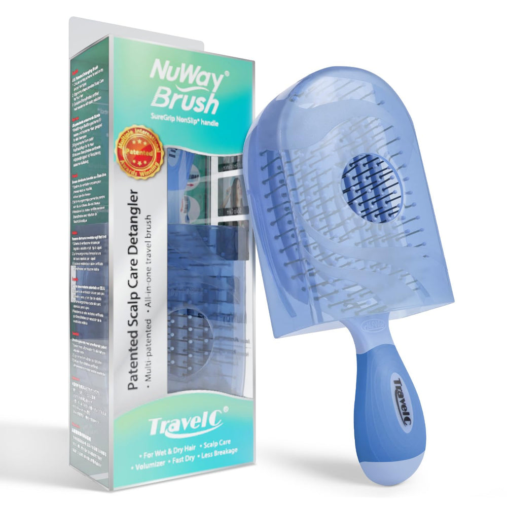 NuWay 4Hair TravelC vented cover close-up for on-the-go styling