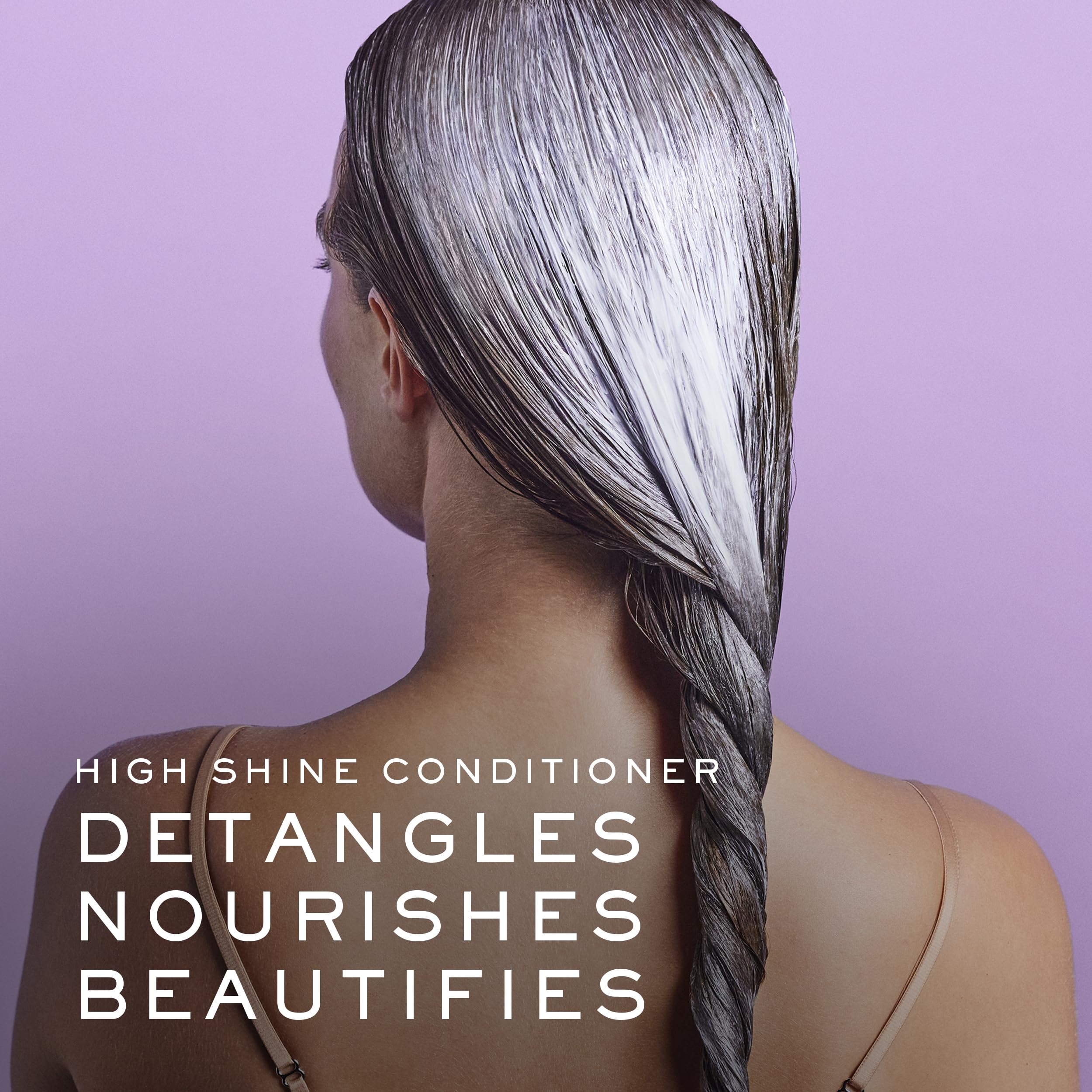 NUXE Hair Prodigieux High Shine Conditioner application demonstrates smooth detangling and easy styling