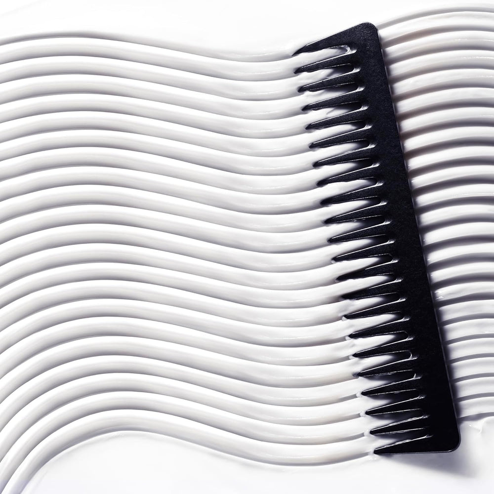 NUXE Silky hair after use shot demonstrates soft, shiny results