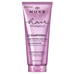 Nuxe Hair Prodigieux High Shine Shampoo bottle for daily shine nourishment.