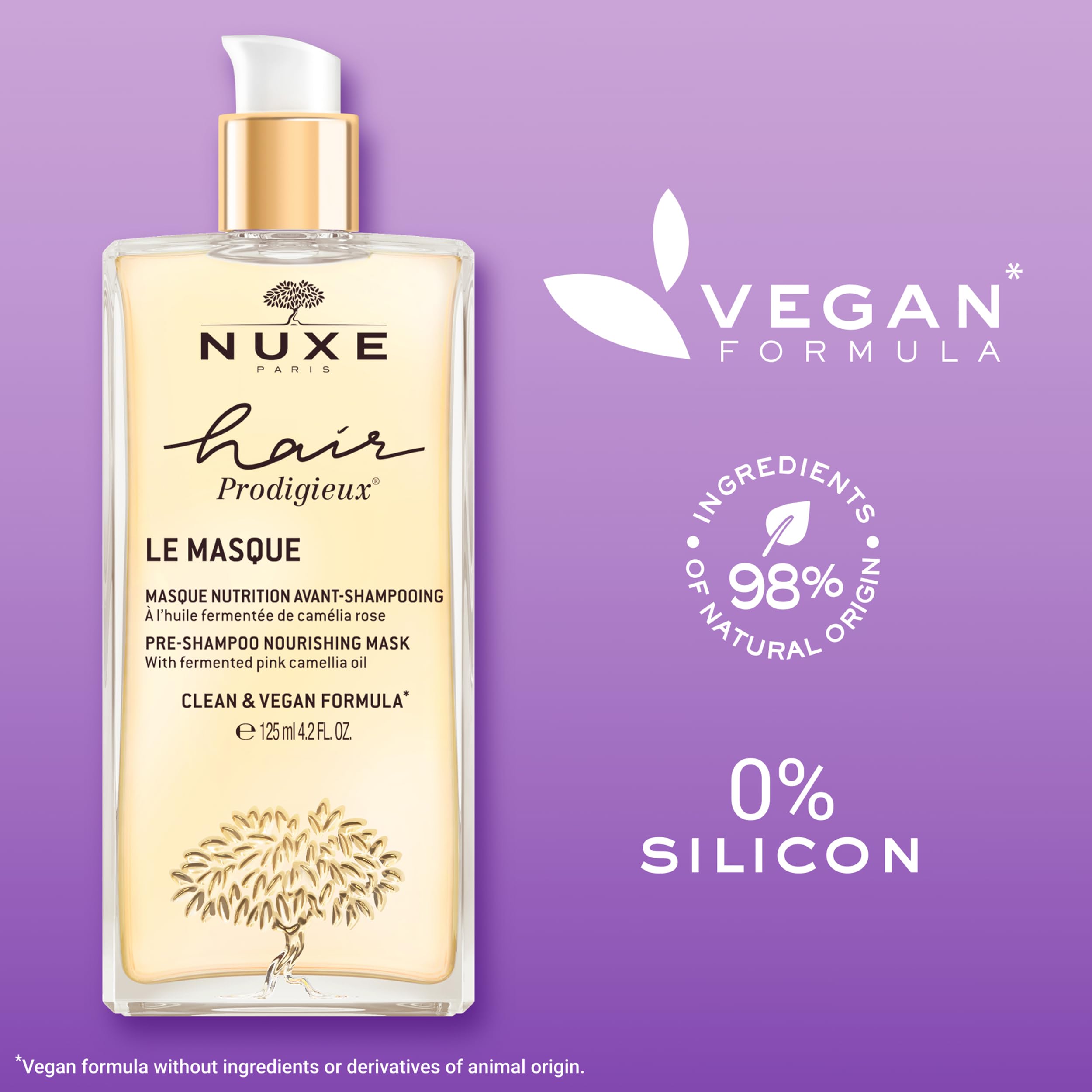 Nuxe Hair Prodigieux mask delivers radiant shine and silky feel