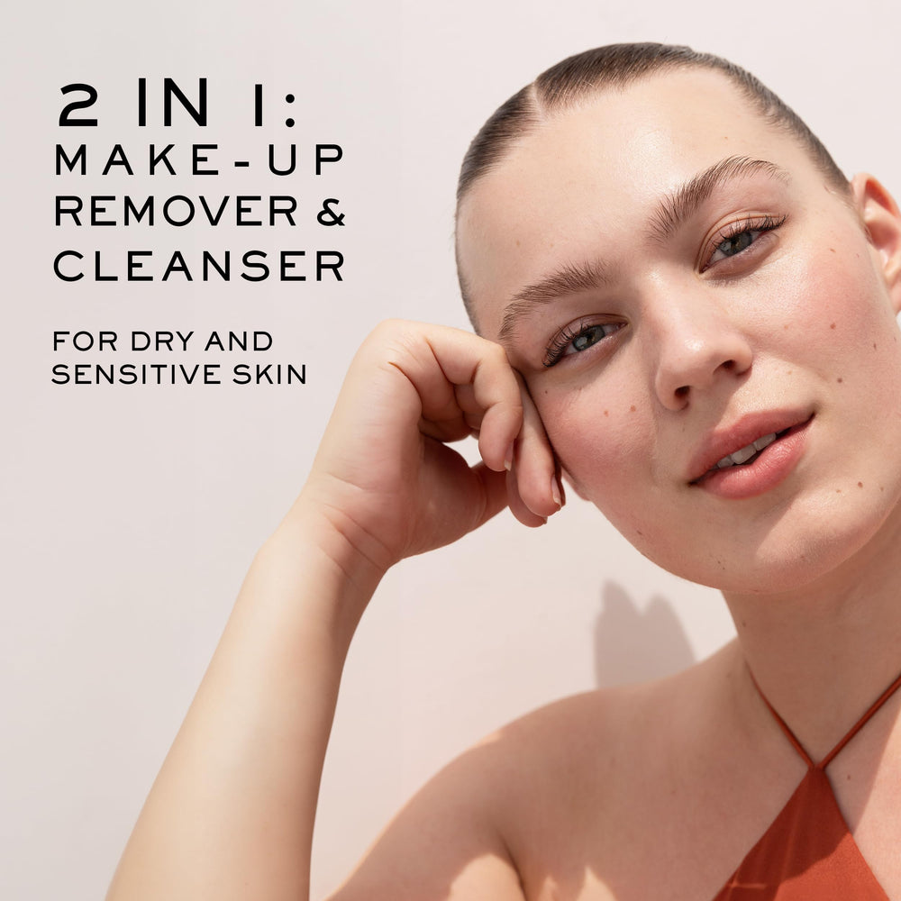 Nuxe Reve de Miel cleanser honey imagery highlights comforting sensory cleansing with plant-based formula.