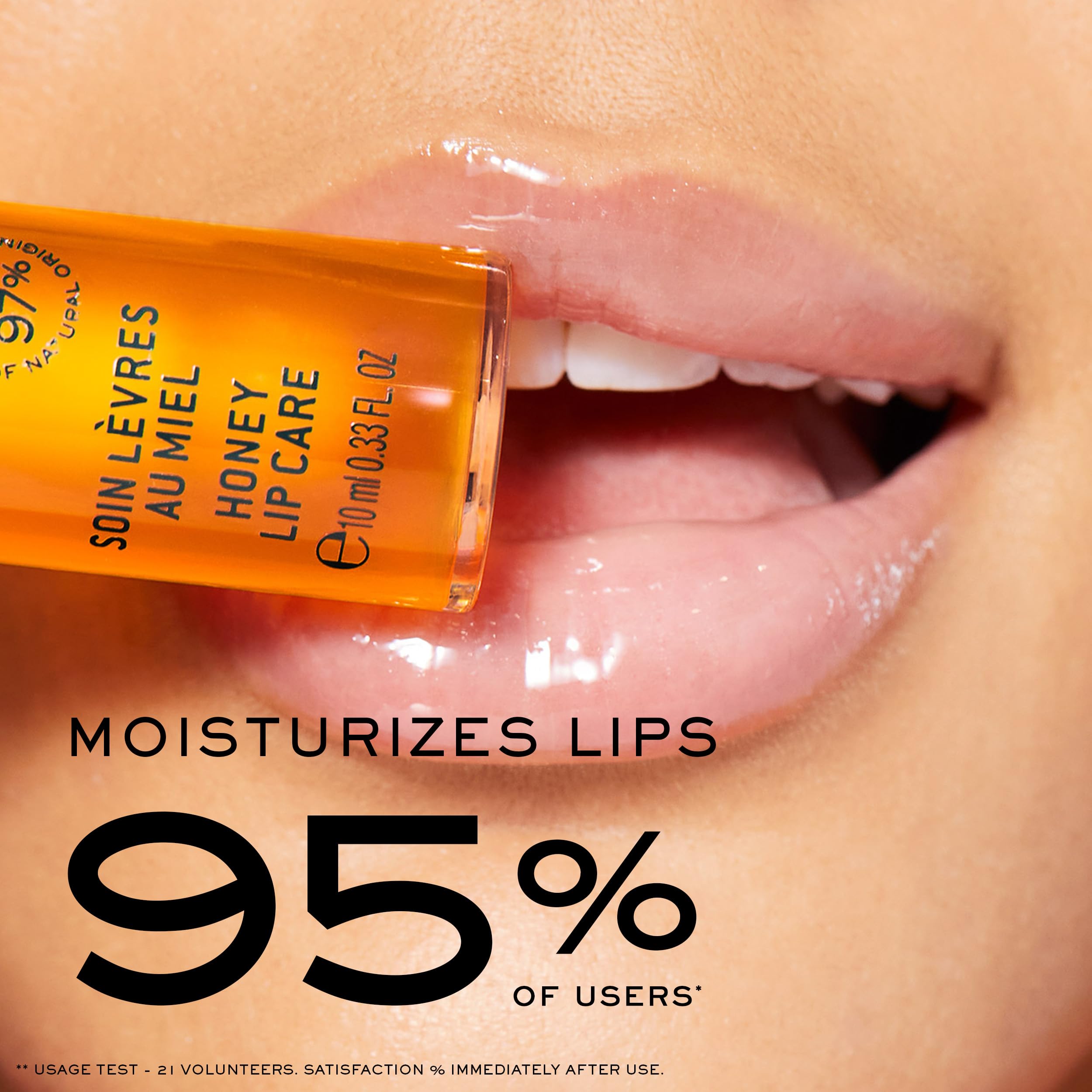 Nuxe Rêve de Miel lip gloss lavender and Vitamin E for nourishing feel