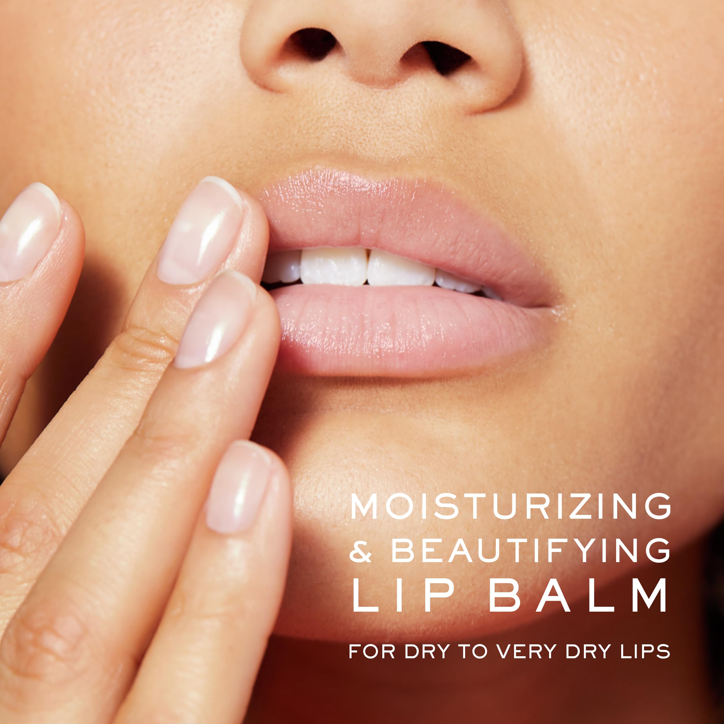 Nuxe Very Rose rose oil drop shows nourishing hydration for dry lips.