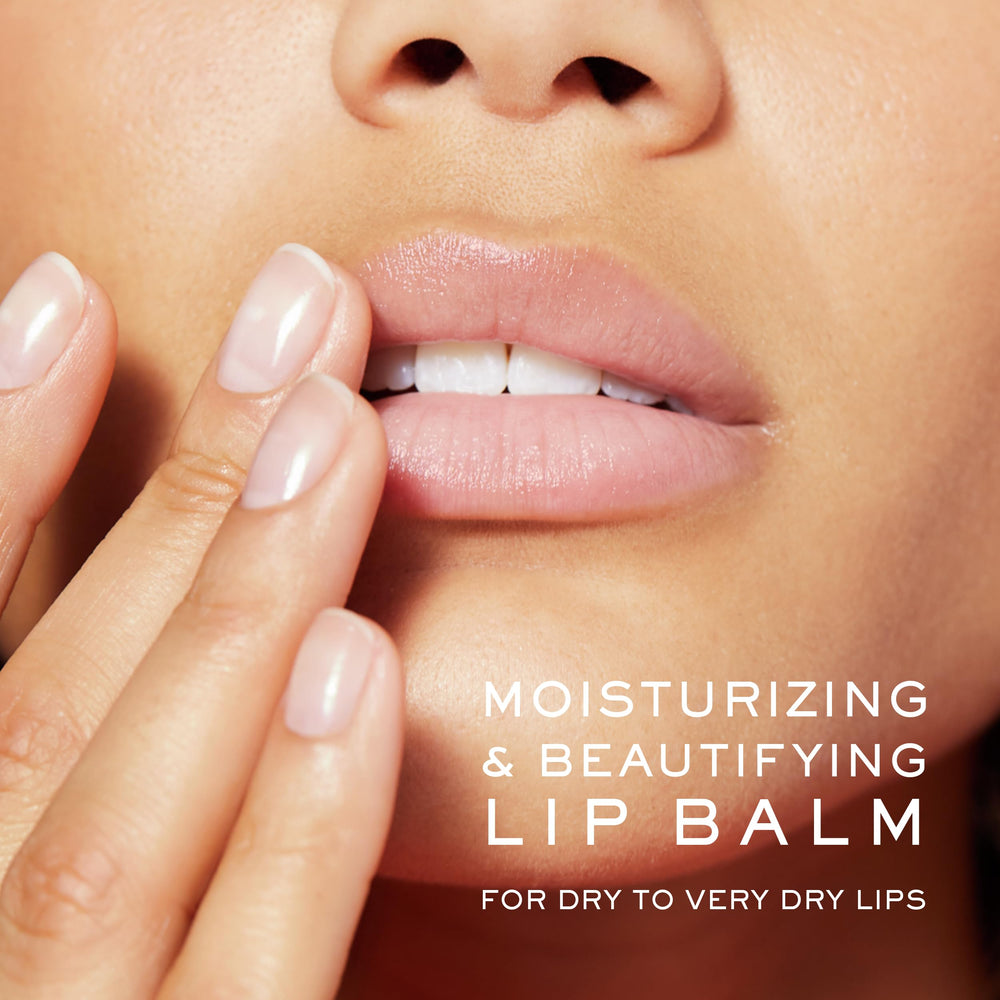 Nuxe Very Rose rose oil drop shows nourishing hydration for dry lips.