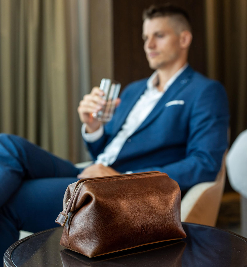 NV Holders bag stitch detail highlights durable European craftsmanship and lasting quality