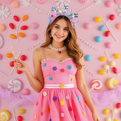 NVENF Candy Headband crystal accents highlight party-ready looks