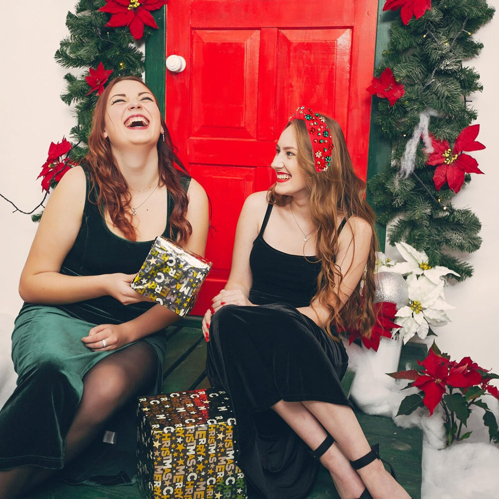 NVENF luxury headband for parties elevates holiday ensembles