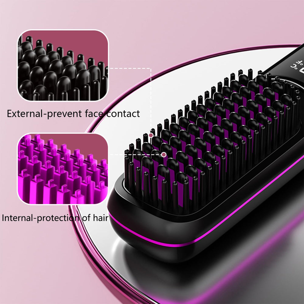 Nvnvske Go Brush Pro heat settings for versatile styling