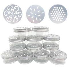 Nwsrayu 12-pack air freshener containers in three styles for neat storage and on-the-go scent diffusion.