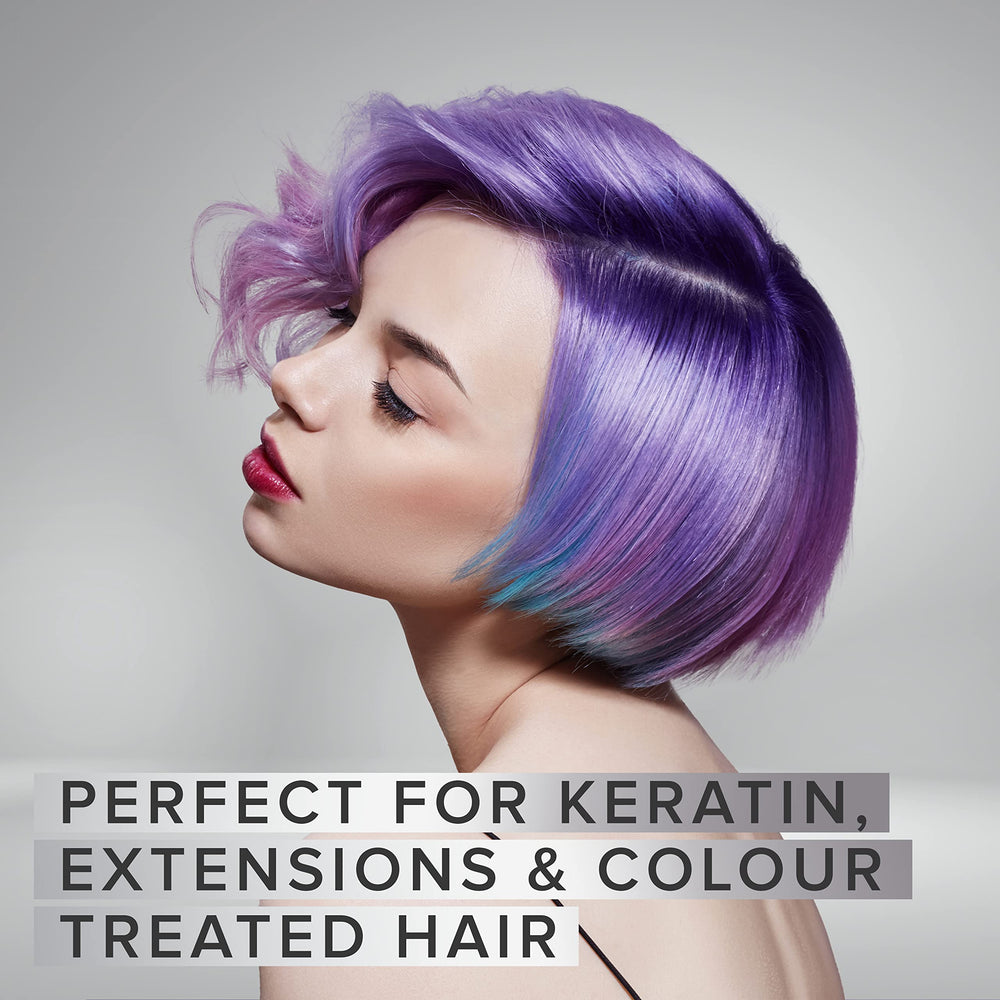 NYK1 Brazilian keratin protection; keeps treated hair smooth without stripping