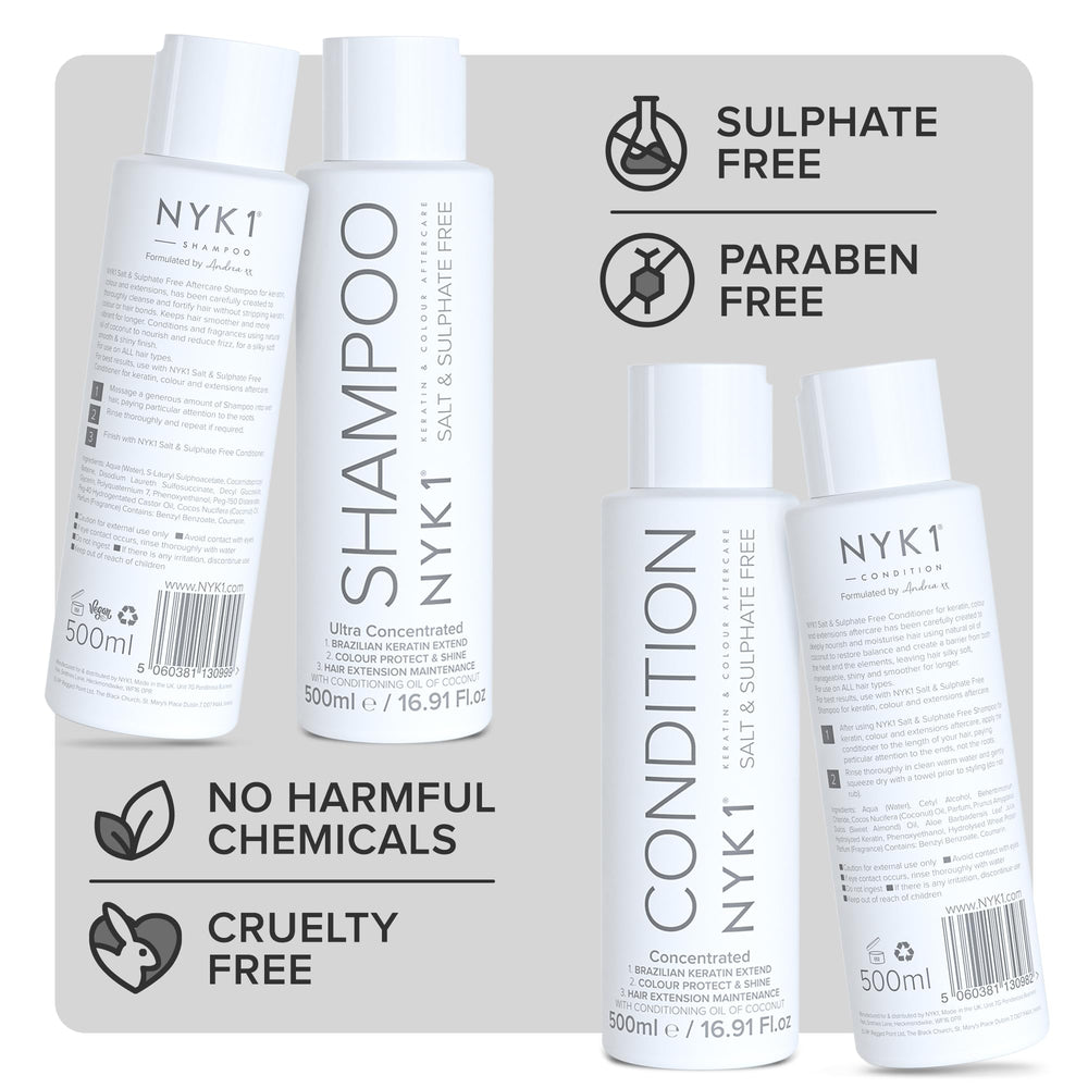 NYK1 color retention shine; keeps treated hair vibrant after each wash