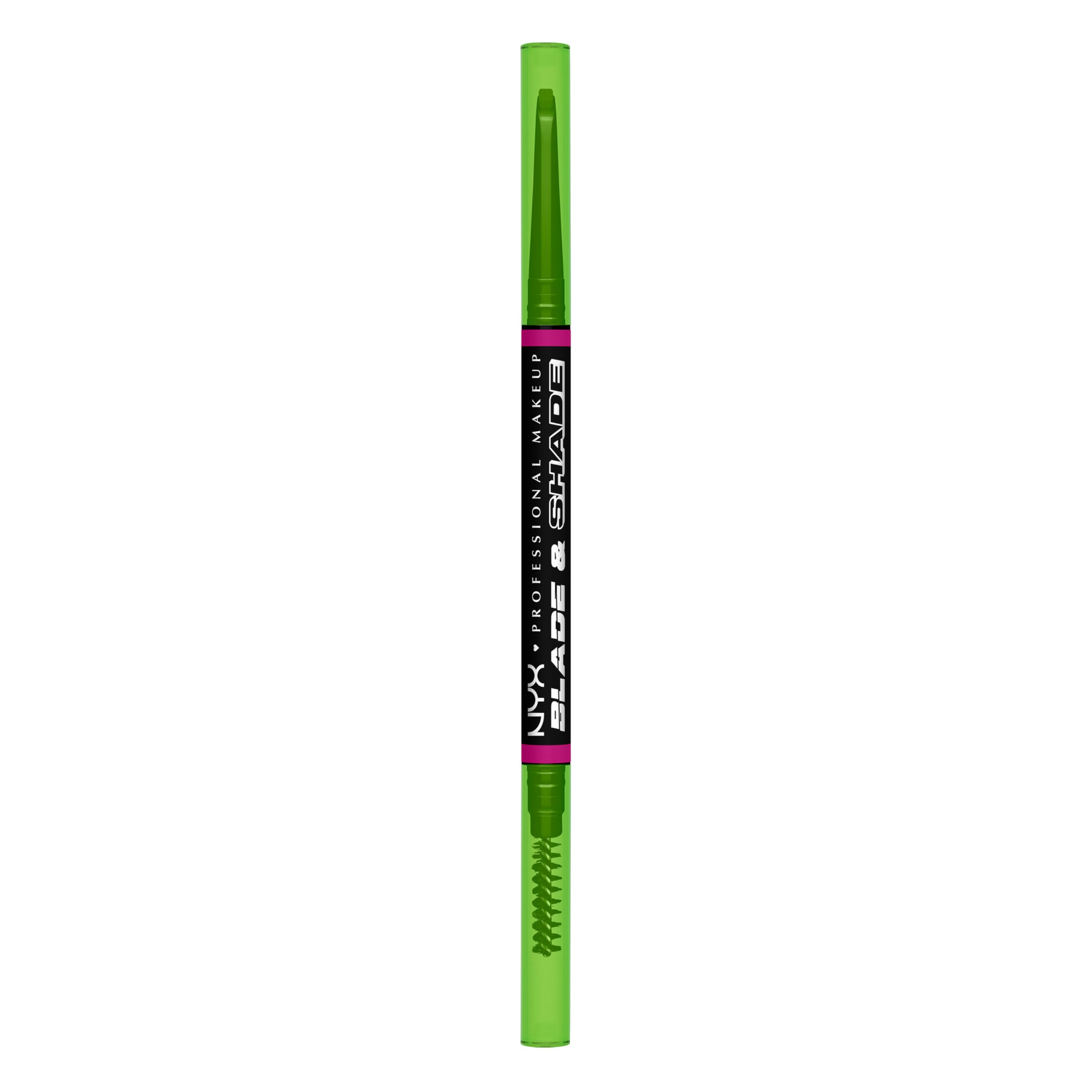 NYX Blade & Shade Brow Pencil dual-edged tip for precise blade-thin strokes