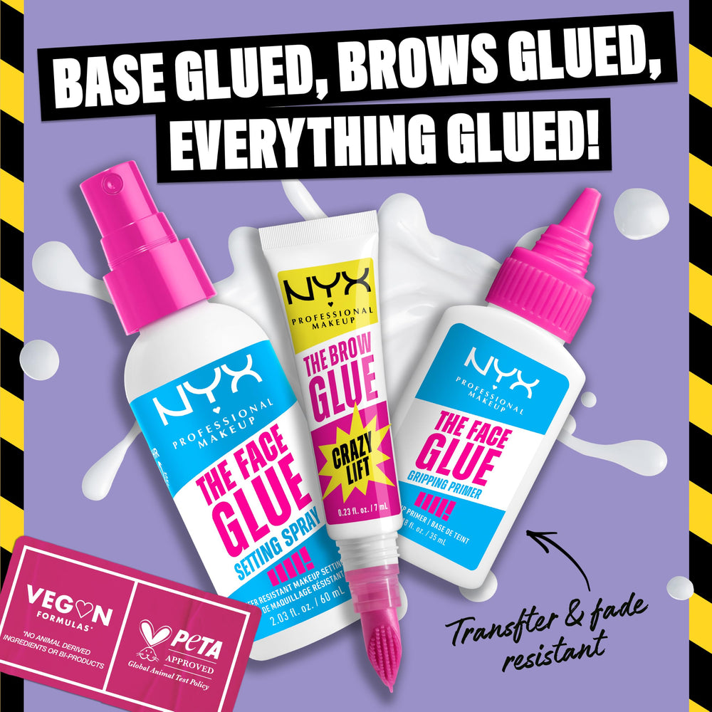 NYX PROFESSIONAL MAKEUP on dressing table illustrating everyday use convenience