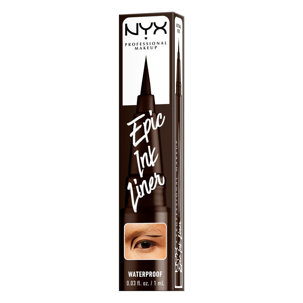 NYX Epic Ink Liner upper lash line for subtle definition