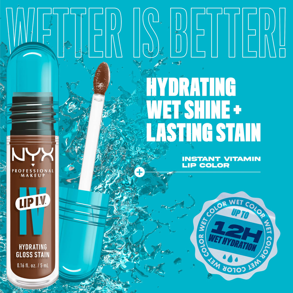 Lip IV applicator wand provides smooth glide for even pigment.