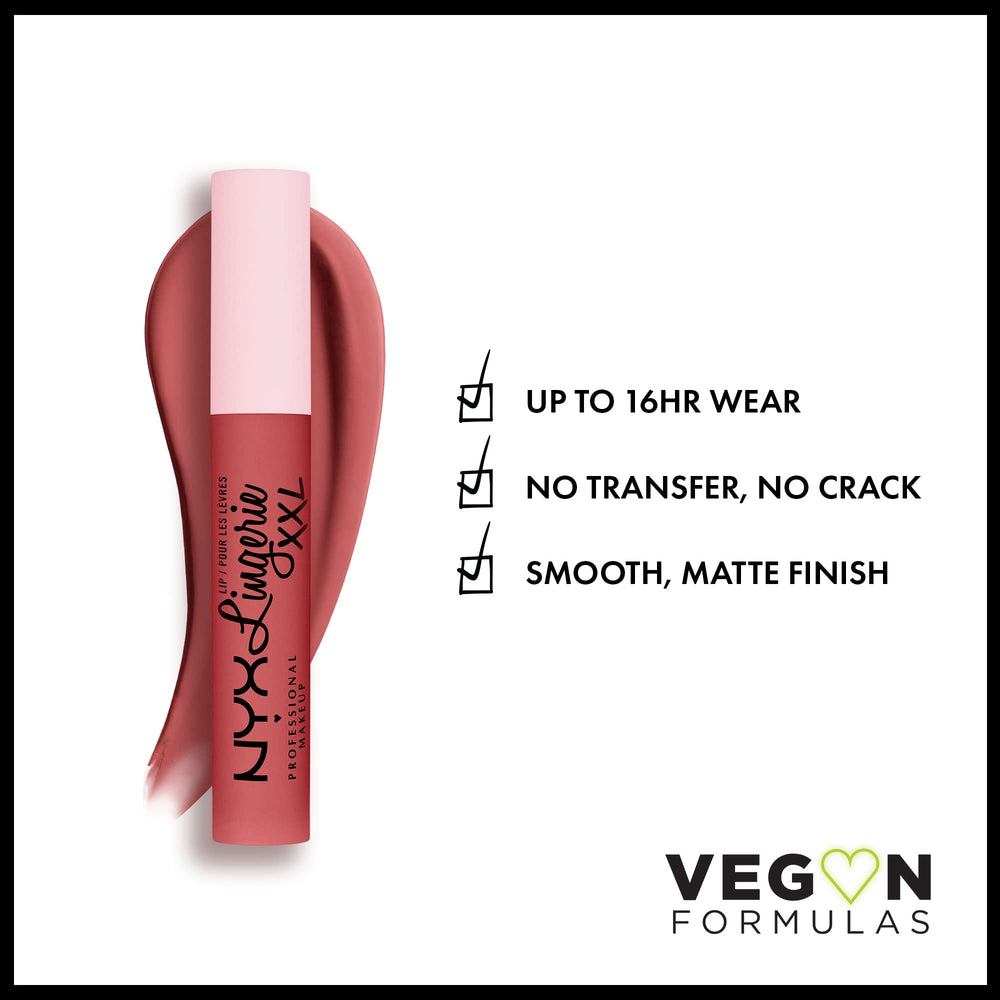 NYX Lip Lingerie XXL Peach Pink swatches reveal shade versatility