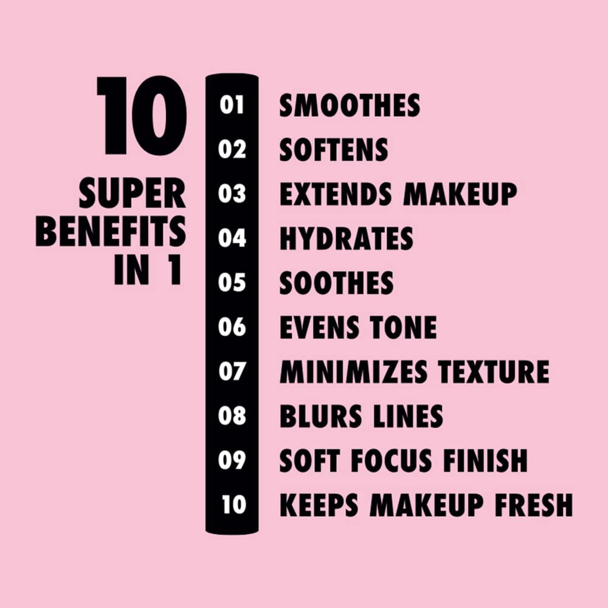 NYX Marshmellow Primer texture close-up emphasizes soft, glide-on feel for even skin tone.
