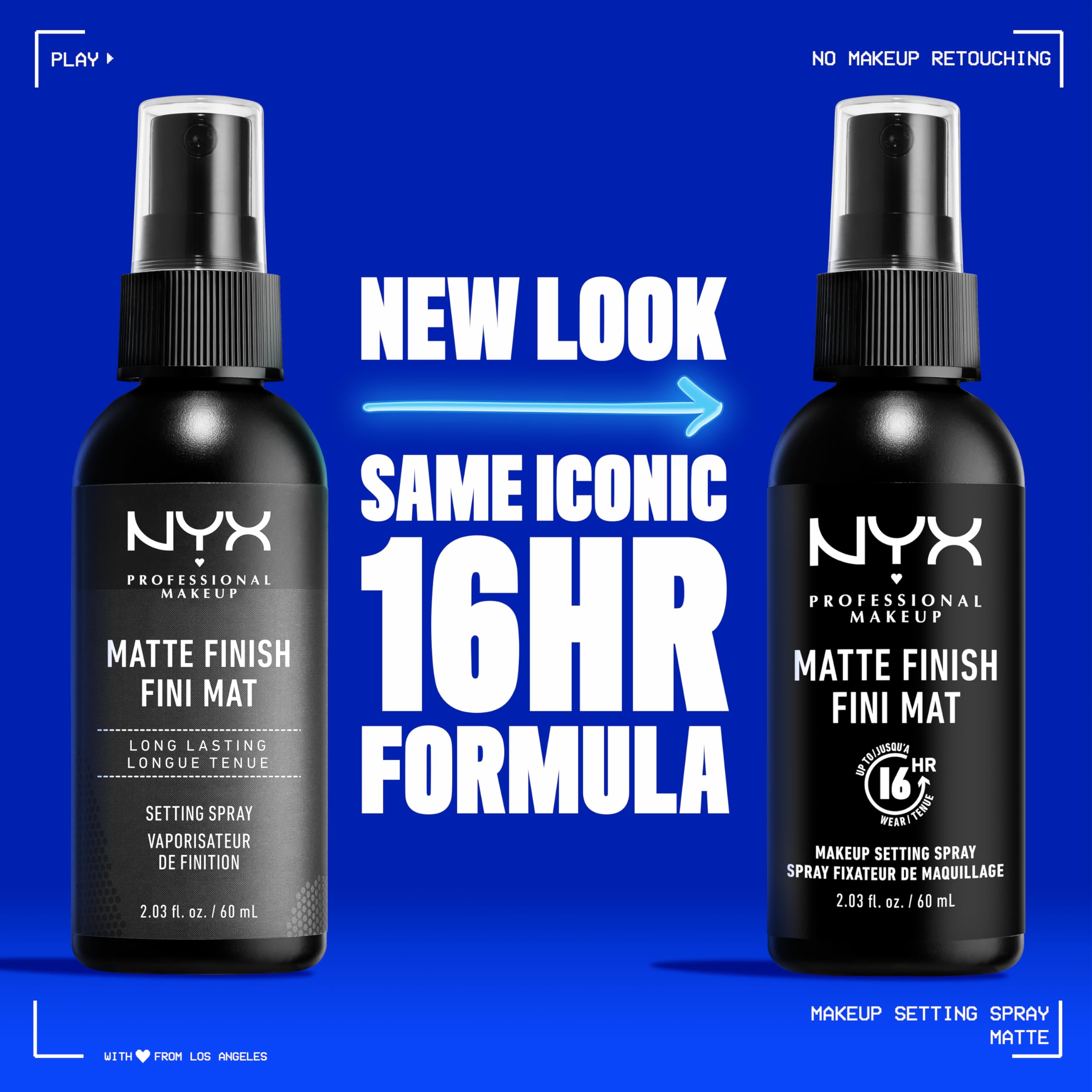 NYX PROFESSIONAL MAKEUP bottle inside makeup bag travel-ready convenience