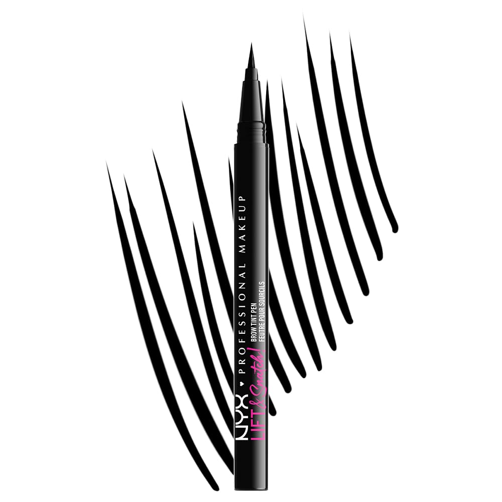 NYX Lift & Snatch: delineado fino para cejas definidas y naturales.