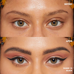 NYX Lift & Snatch: brocha flexible para trazos precisos y controlados.