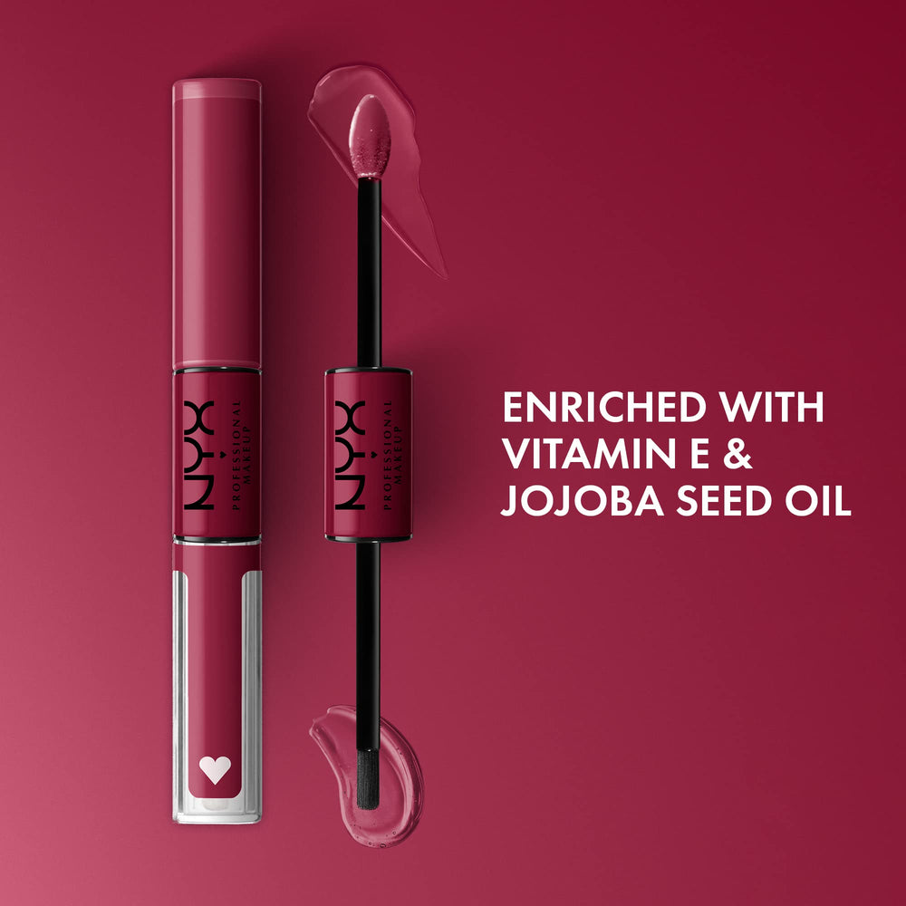NYX Shine Loud Goal Getter top coat shows ultra-reflective, non-sticky shine