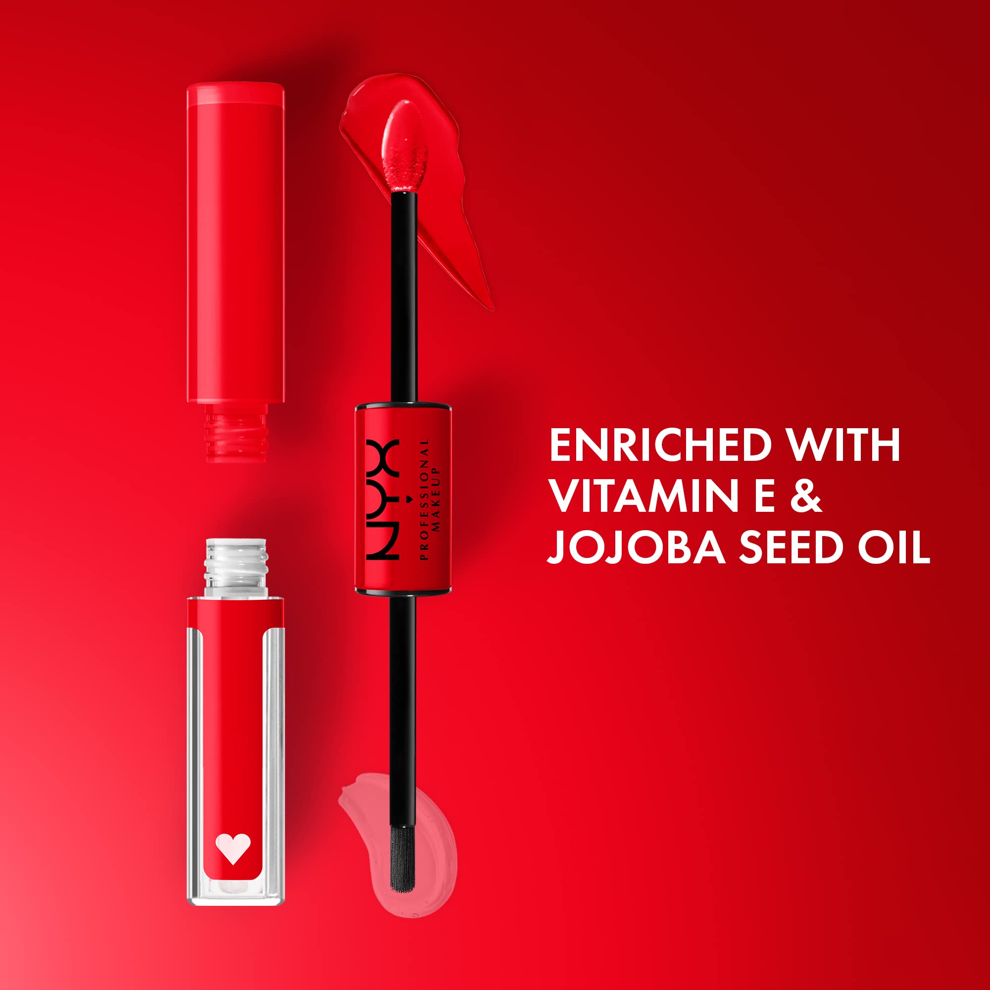 NYX Shine Loud top coat reveals reflective gloss without stickiness