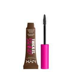 NYX Thick It Stick It brow gel brunette tube for defined brunette brows
