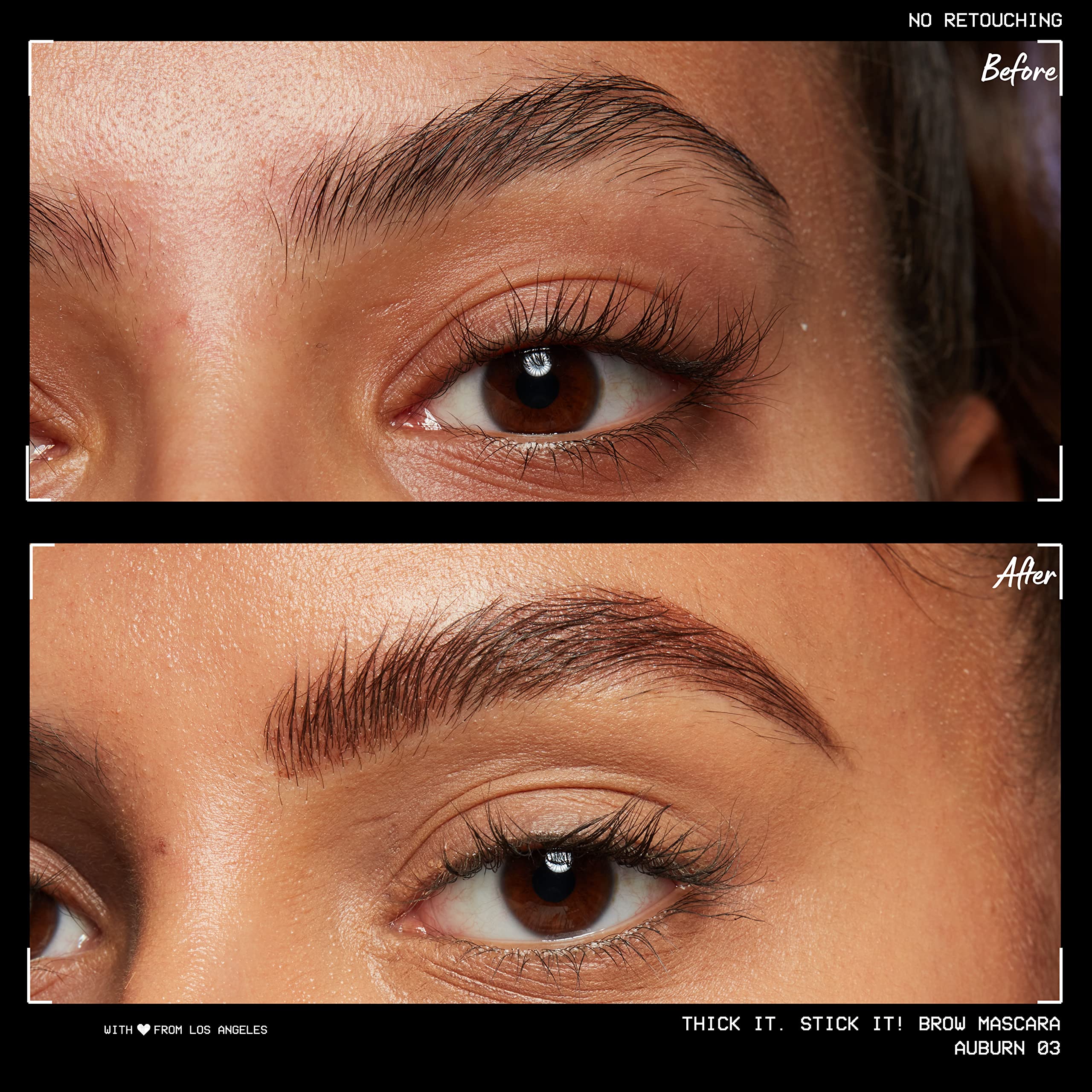 NYX Thick It Stick It: fórmula de larga duración para cejas de aspecto natural.