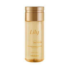 O BOTICARIO Lily Body Oil bottle front showing lasting fragrance