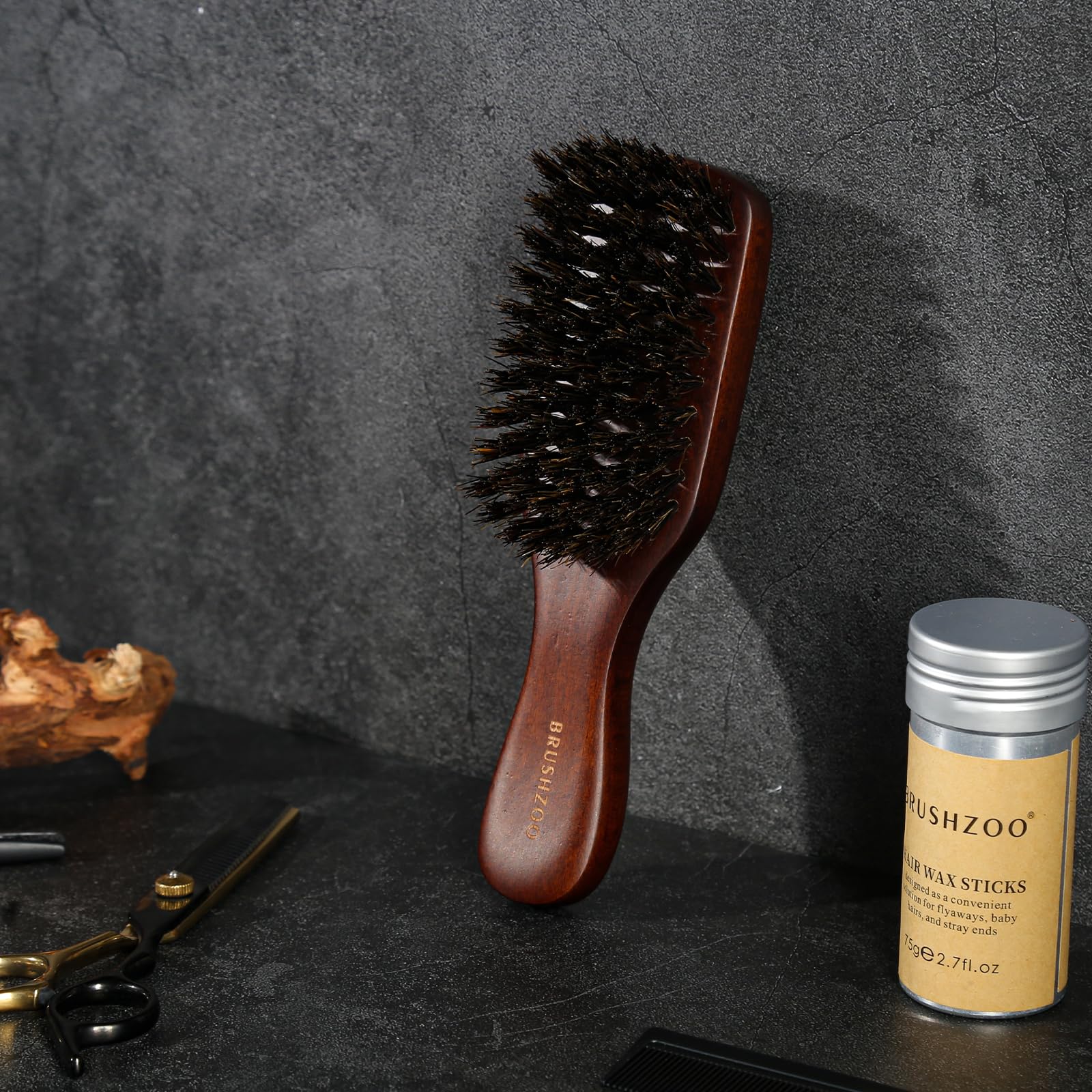 O BRUSHZOO packaging image showing 2-month guarantee and features
