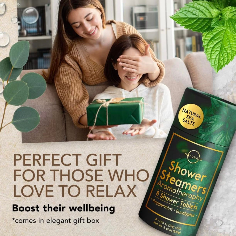 O Naturals gold-foil boxed packaging signals premium self-care gift.