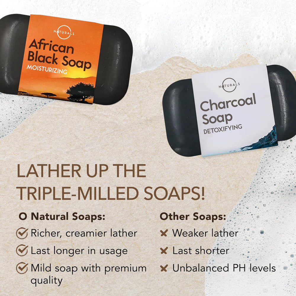 O Naturals cleansing Dead Sea Mud soap bar minerals for detox-like cleansing