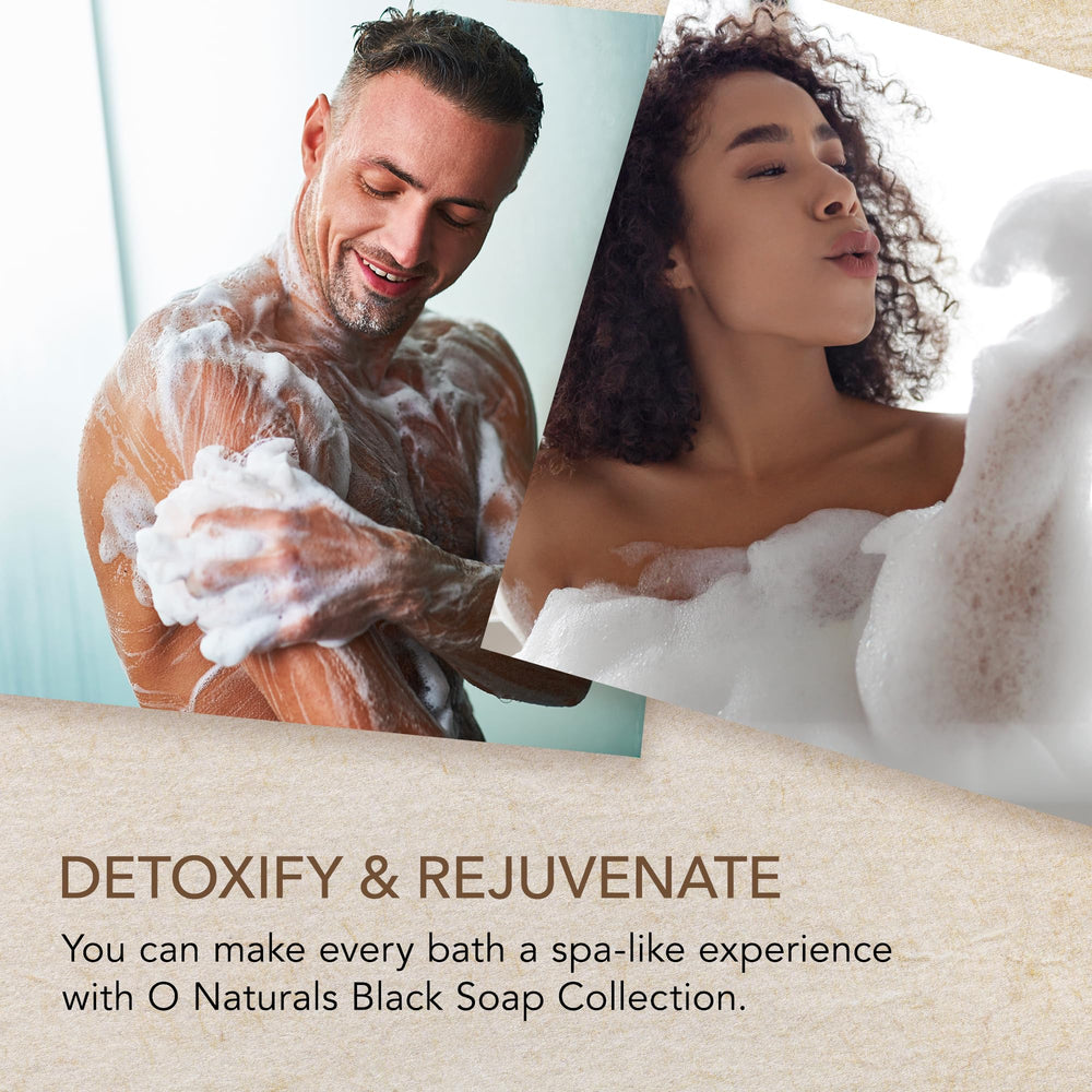 O Naturals exfoliating coffee soap bar with natural scrubs for smoother skin