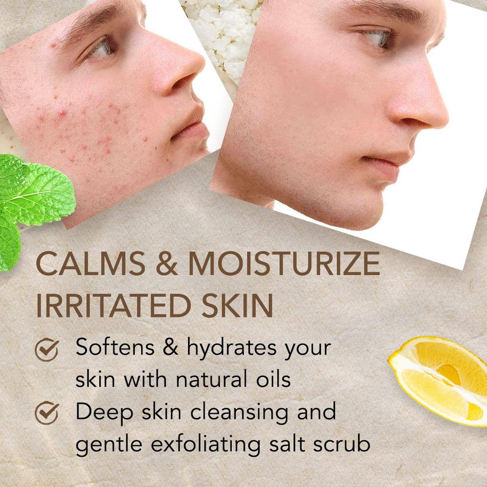 O Naturals lemon-oil bottle drops highlighting brightening cleanse and uplifting scent.