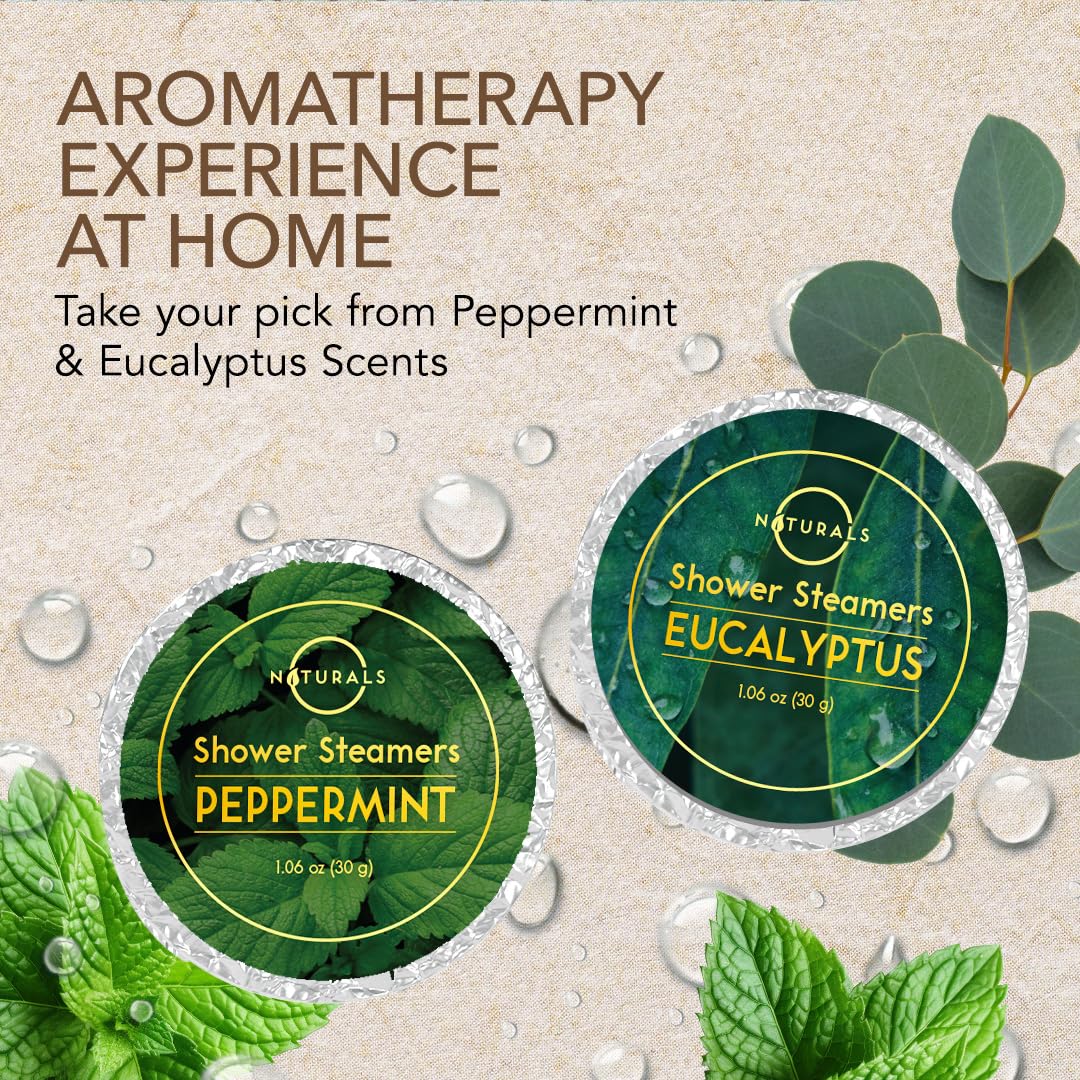 O Naturals natural sea salts closeup highlighting refreshing breath-friendly inhalation.