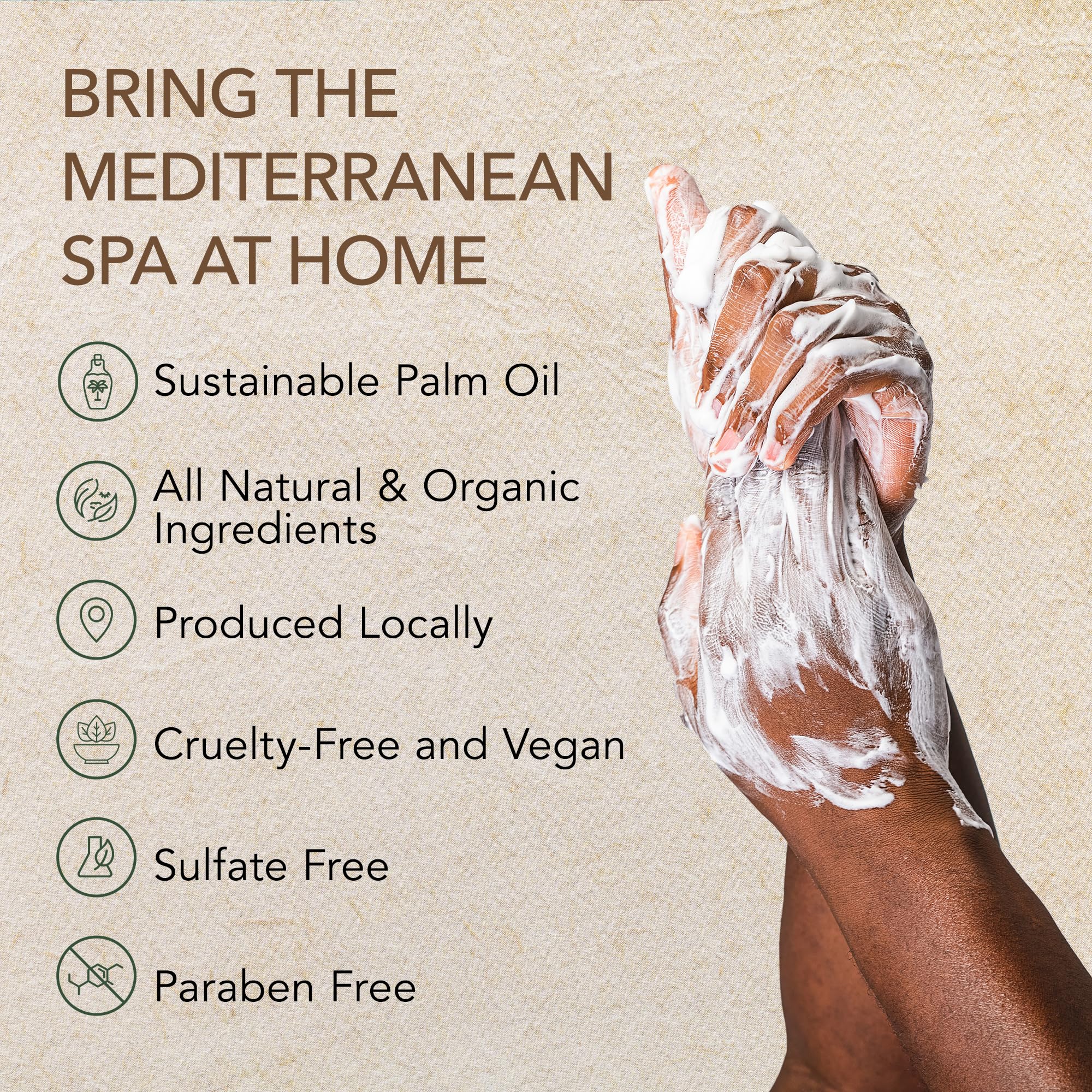 O Naturals rejuvenating tea tree soap bar revives tired skin and helps cleanse pores