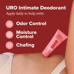 O Positiv URO unscented formula highlights fragrance-free protection for sensitive skin