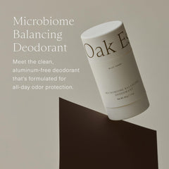Oak Essentials blue tansy ingredient shot highlighting calming notes