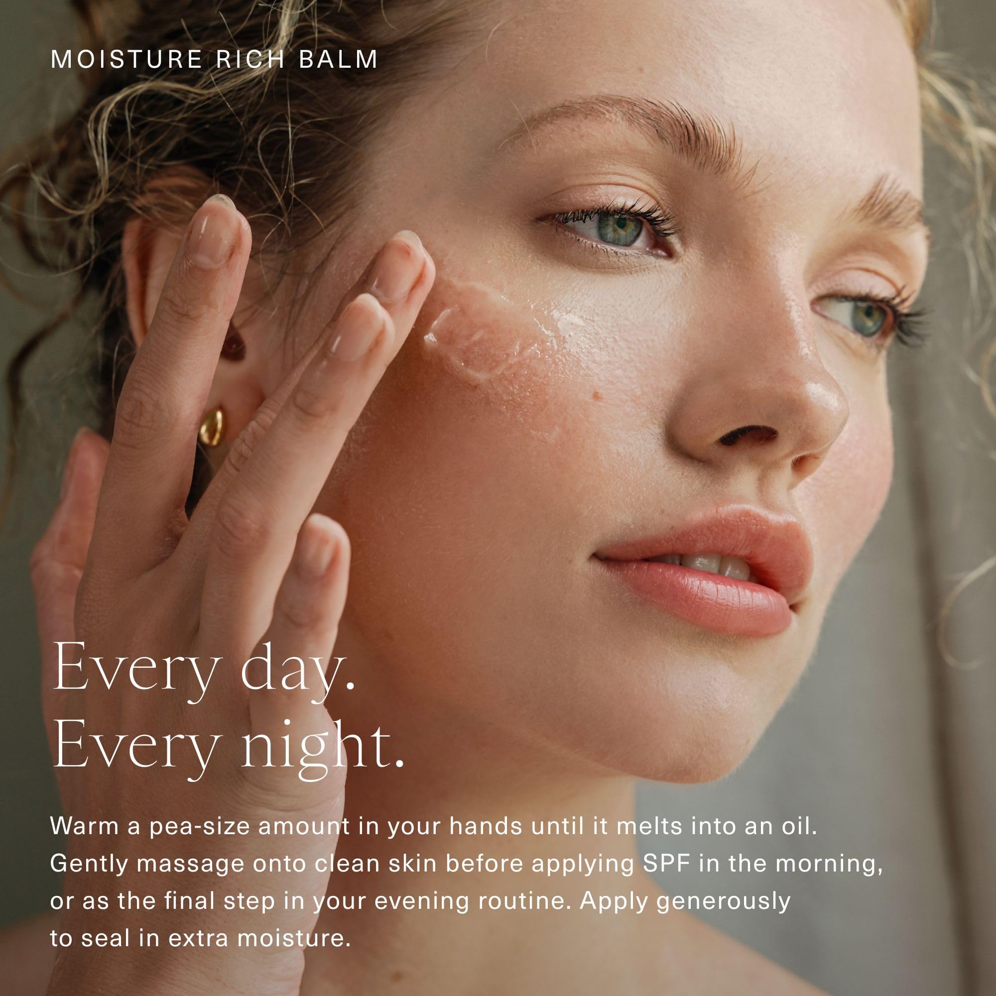 Oak Essentials Moisture Rich Balm with borage seed oil supports moisture and softness