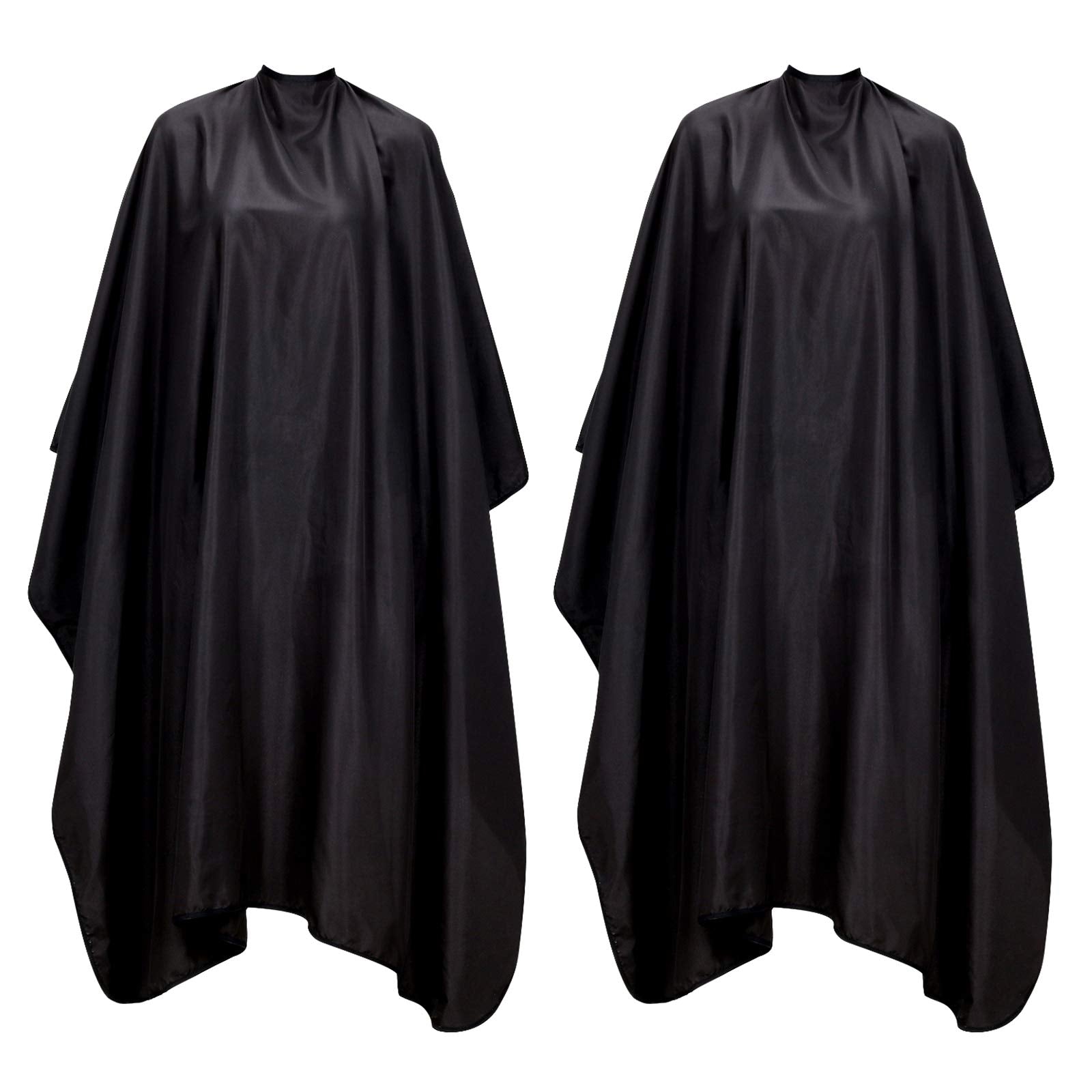Oak Leaf hair cape full-coverage drapes over shoulders for protection during styling.