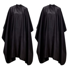Oak Leaf hair cape full-coverage drapes over shoulders for protection during styling.