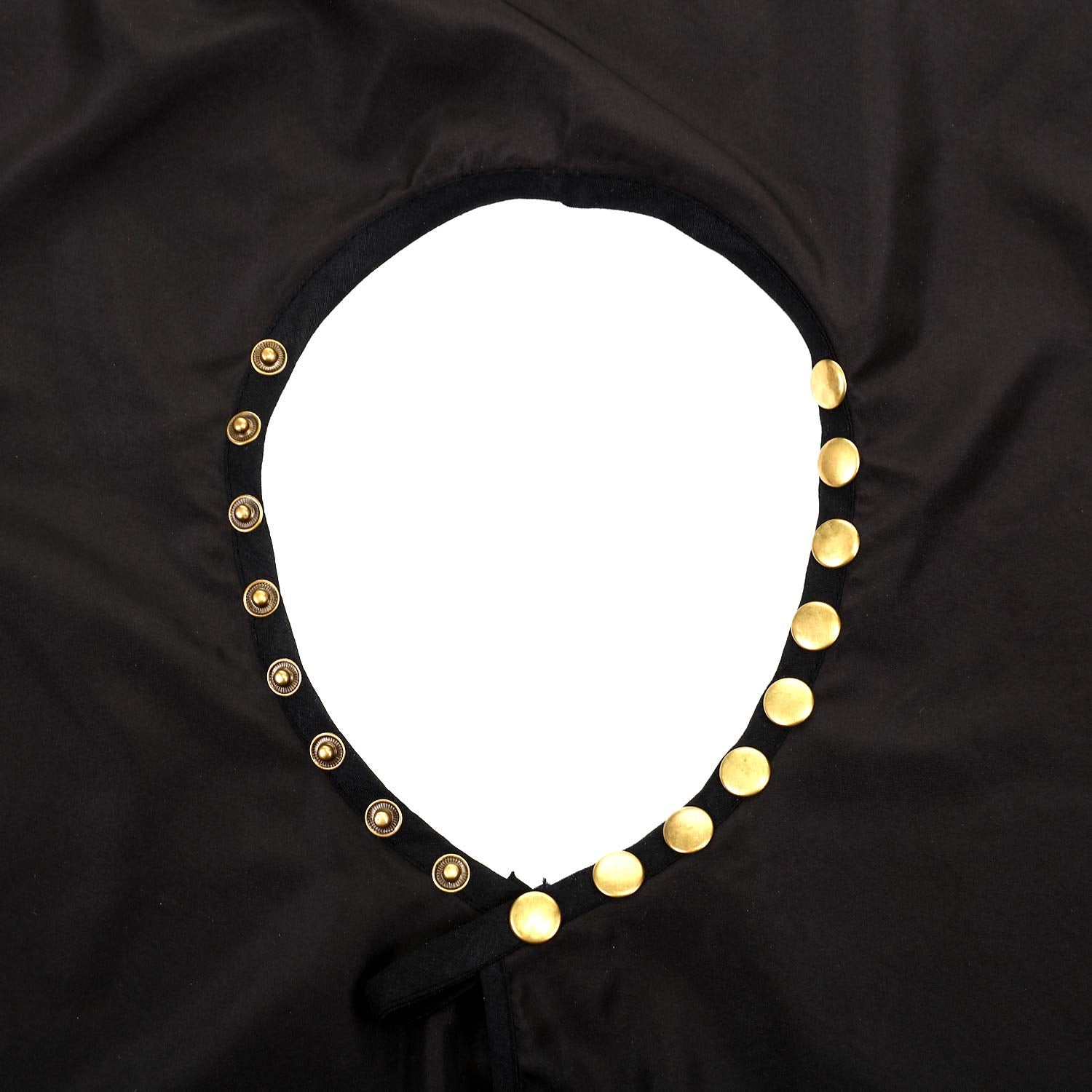 Oak Leaf cape's wrinkle-resistant material maintains a professional look.