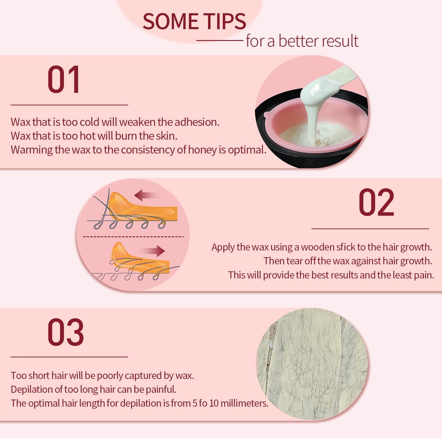 OAKEER salon quality wax application for quick, mess free routines.