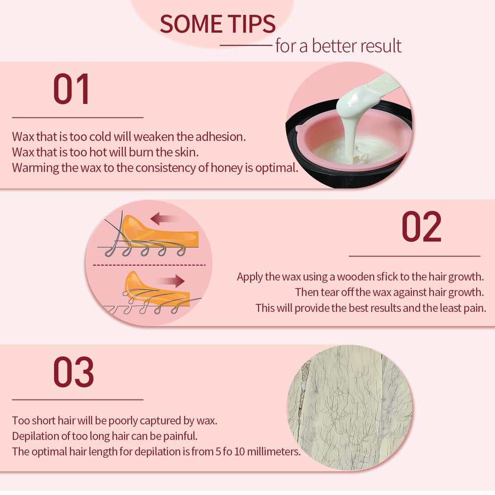 OAKEER salon quality wax application for quick, mess free routines.