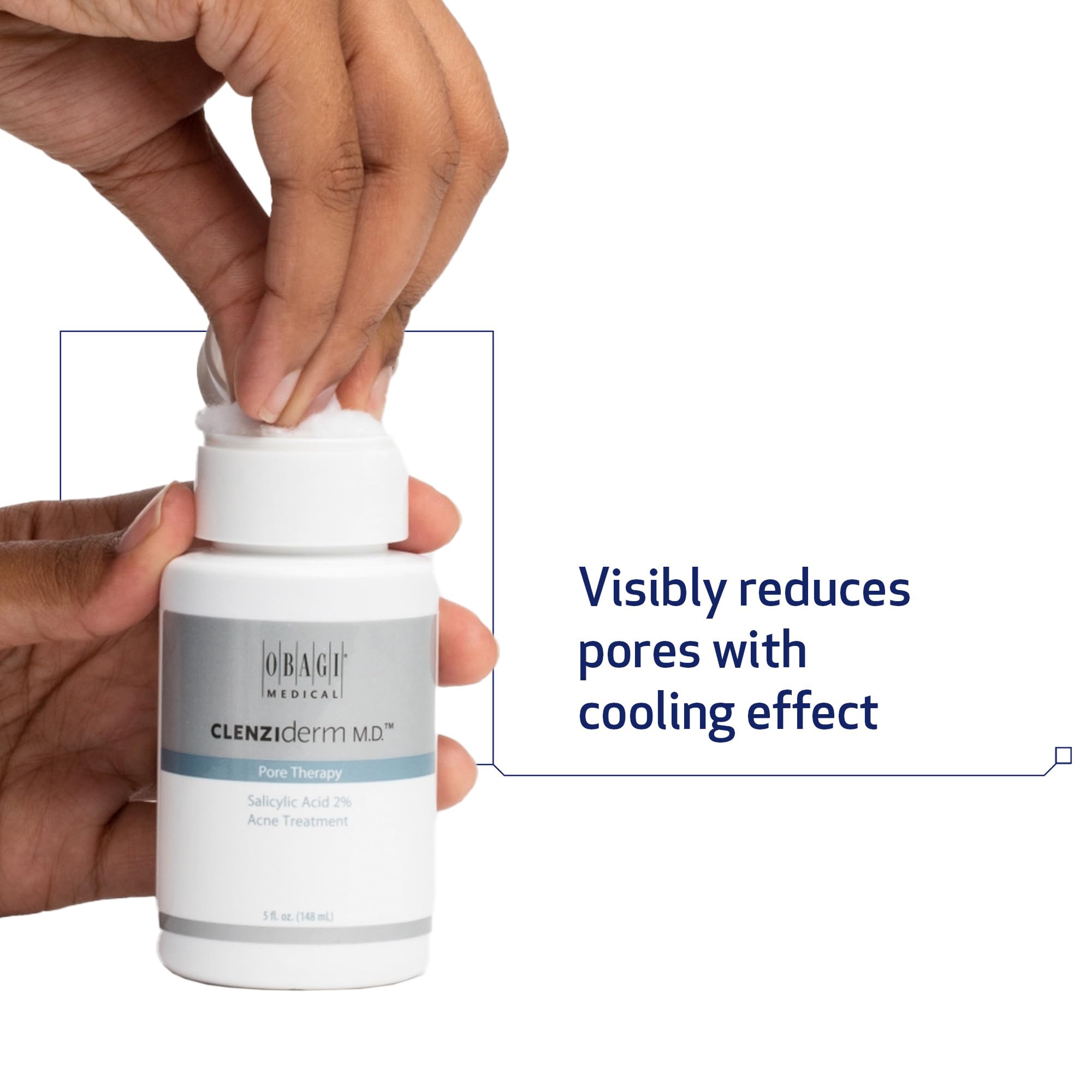 Two-pack display of Obagi CLENZIderm Pore Therapy Toner.
