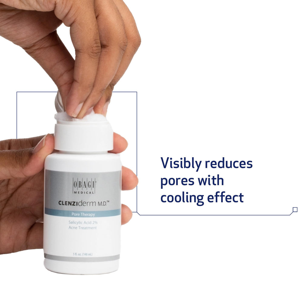 Two-pack display of Obagi CLENZIderm Pore Therapy Toner.