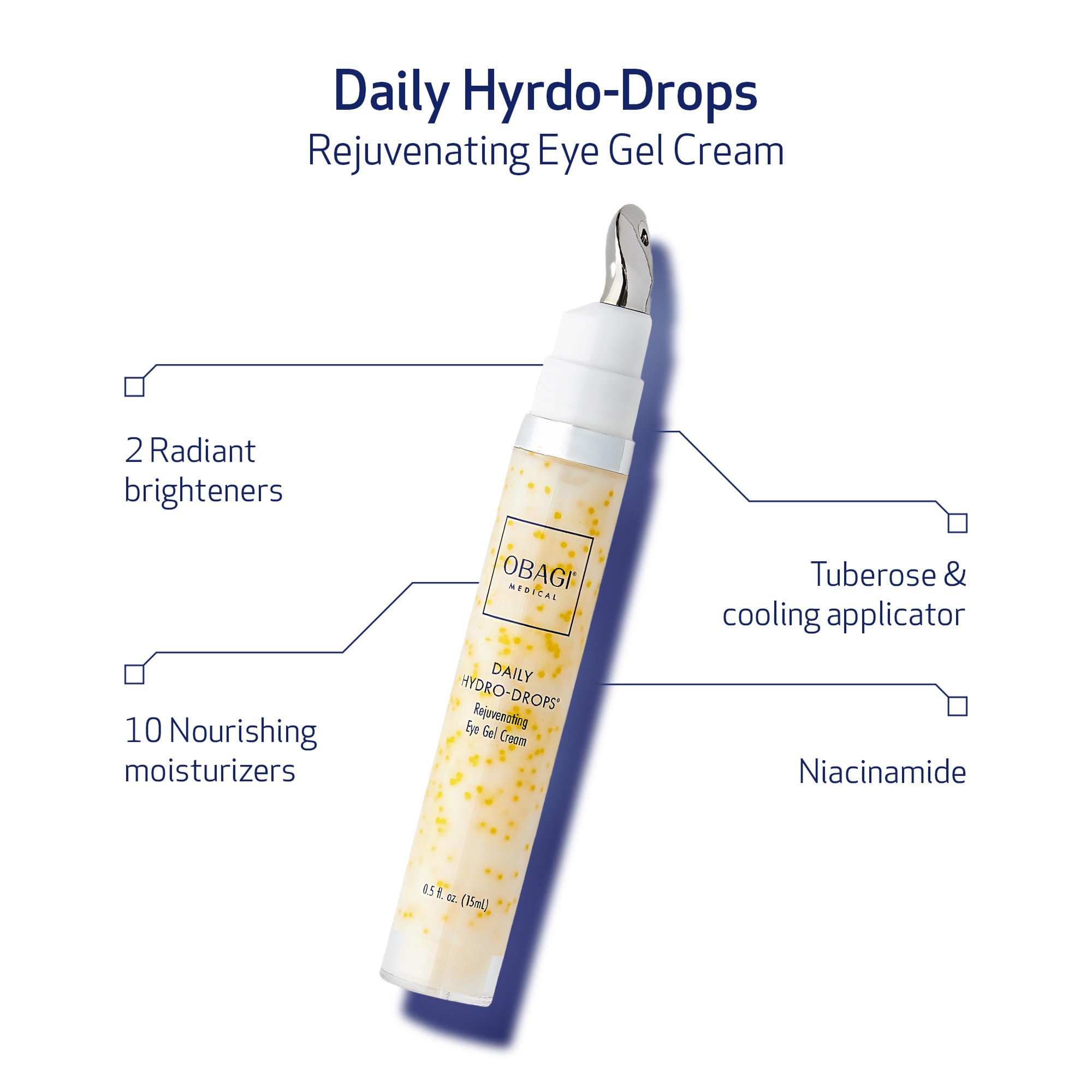 Obagi Daily Hydro-Drops delivers hydration for up to 24 hours.