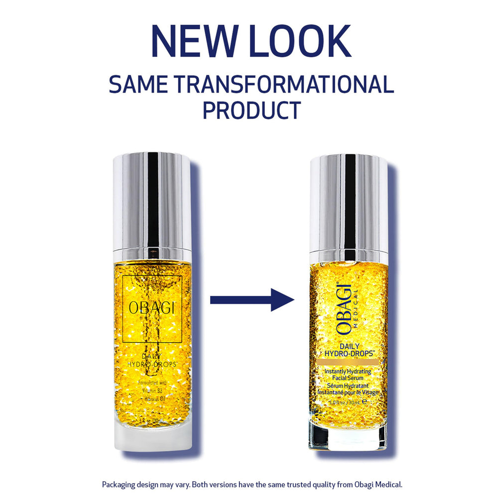 Obagi Daily Hydro-Drops pump application shows smooth dispensing for layering
