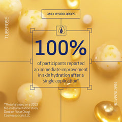 Obagi Daily Hydro-Drops under-eye area appears more awake.